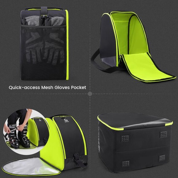 NEW Padded Ski Bag + Boot Bag Combo - Picture 10 of 11